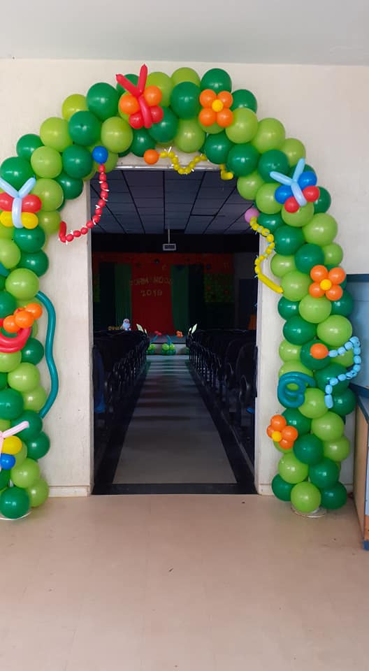 Decoração de balões Arcos Orgânicos
