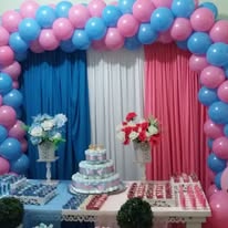 Decoração de balões Arcos Orgânicos