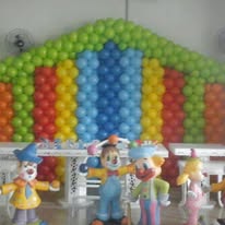 Decoração de balões Aniversários
