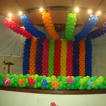 Decoração de balões Decoração Aérea