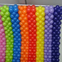 Decoração de balões Painéis e Muros